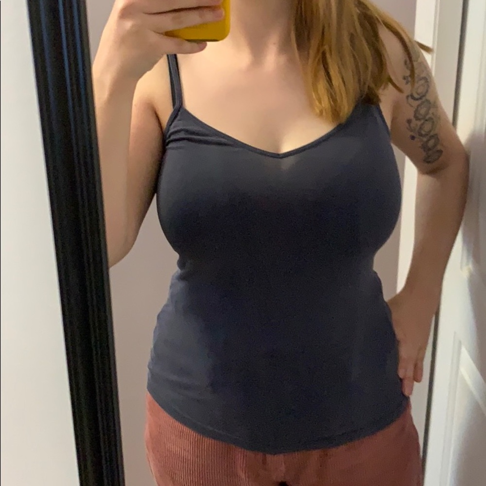 4/$15, 2/$10 | Basic Grey Tank Top